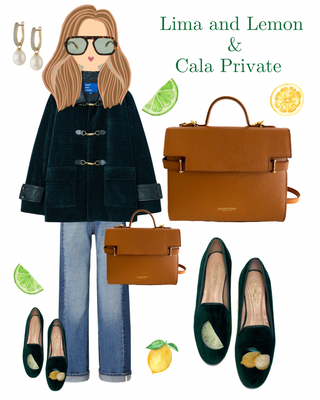 ﻿Calita Shoes ​LOAFERS DARK GREEN 12TX VELVET LIMA AND LEMON Últimos 3 días