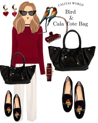 Calita Shoes LOAFERS BLACK VELVET BIRD COMPRAR AHORA