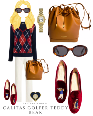 Calita Shoes ​LOAFERS BURGUNDY 10CO VELVET R48 GOLFER TEDDY BEAR Descuentos del mes