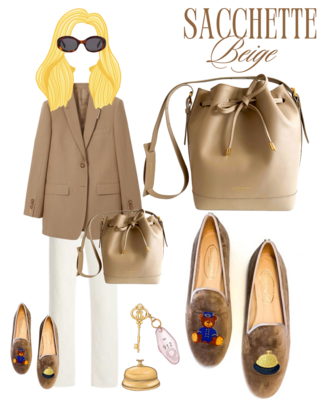 Calita Shoes CALA SACCHETTE BEIGE Última moda