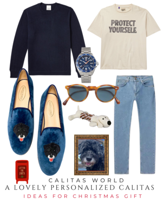 Calita Shoes PERSONALIZED MEN CALITAS PET ON BOTH FEET Rebajas online