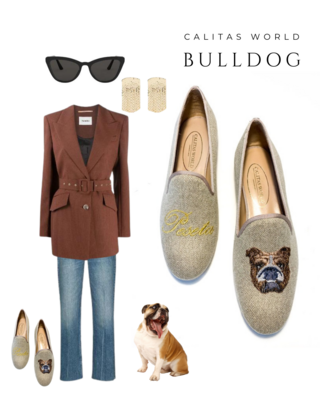 Calita Shoes PERSONALIZED WOMEN CALITAS PETS EDITION (1 IMAGE). MATERIAL: LINEN Oferta exclusiva