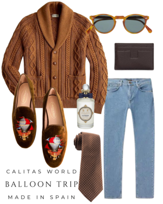 Calita Shoes ​LOAFERS MEN BROWN CHOCOLATE 16TX VELVET BALLOON TRIP Rebajas top