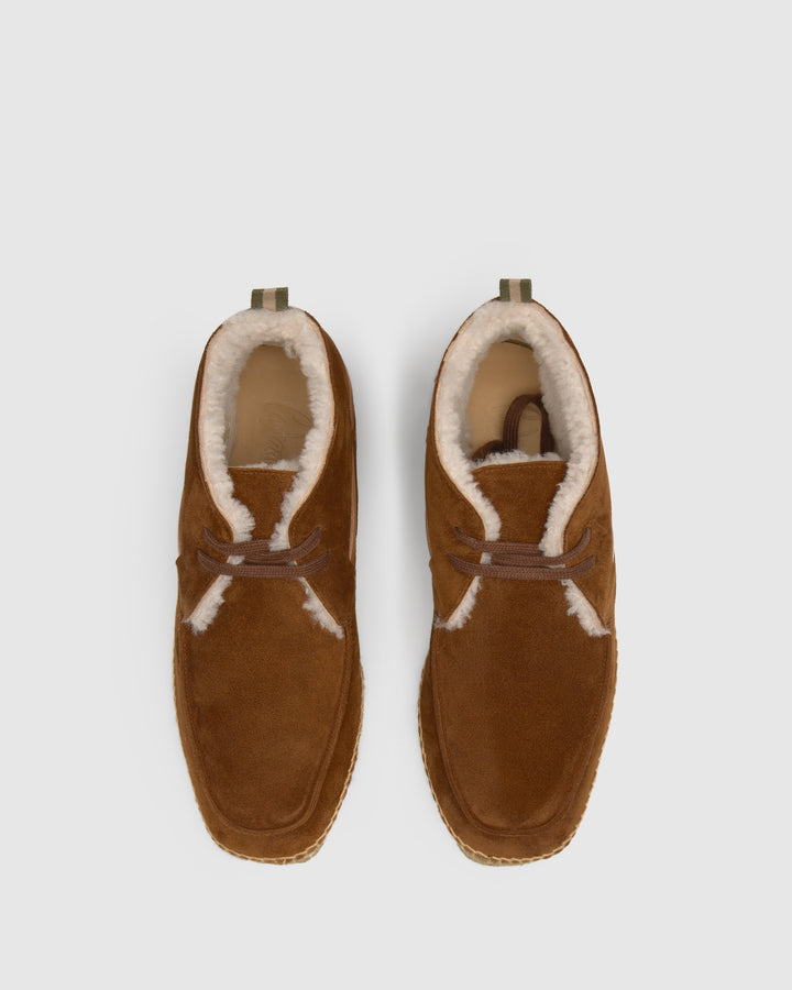 Castañer CASTAÑER | Alpargata Plana Cerrada Serraje CUERO BERGAMO COSY T/186 – Castañer Precio de fábrica