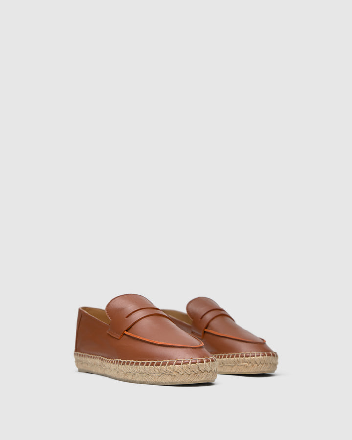 Castañer Alpargata de Mujer estilo Mocasin con Plana de 2cm de altura | Castañer