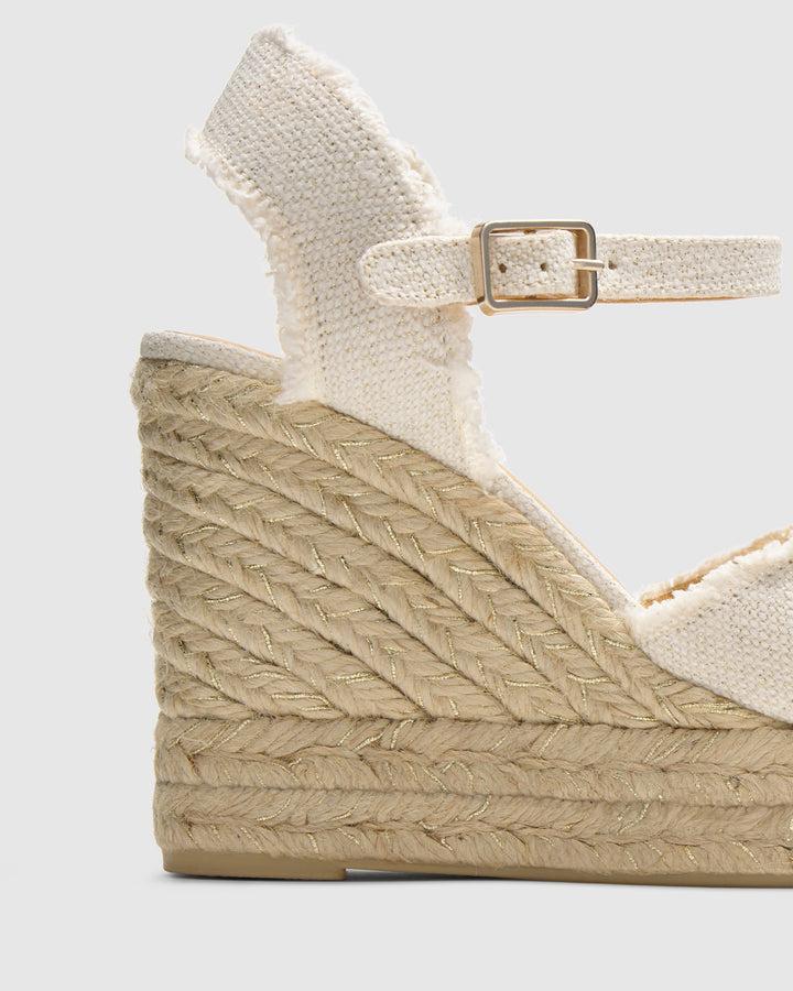 Castañer Calzado de Mujer estilo Sandalia con Cuña de 11cm de altura | Castañer Outlet