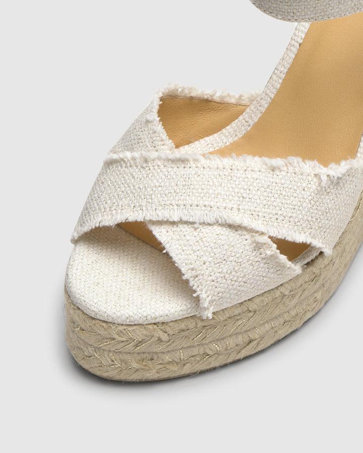 Castañer Calzado de Mujer estilo Sandalia con Cuña de 11cm de altura | Castañer Outlet