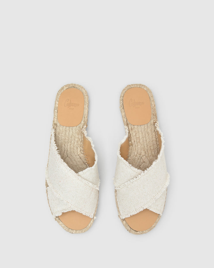 Castañer Calzado de Mujer estilo Sandalia con Plana de 2cm de altura | Castañer Outlet online
