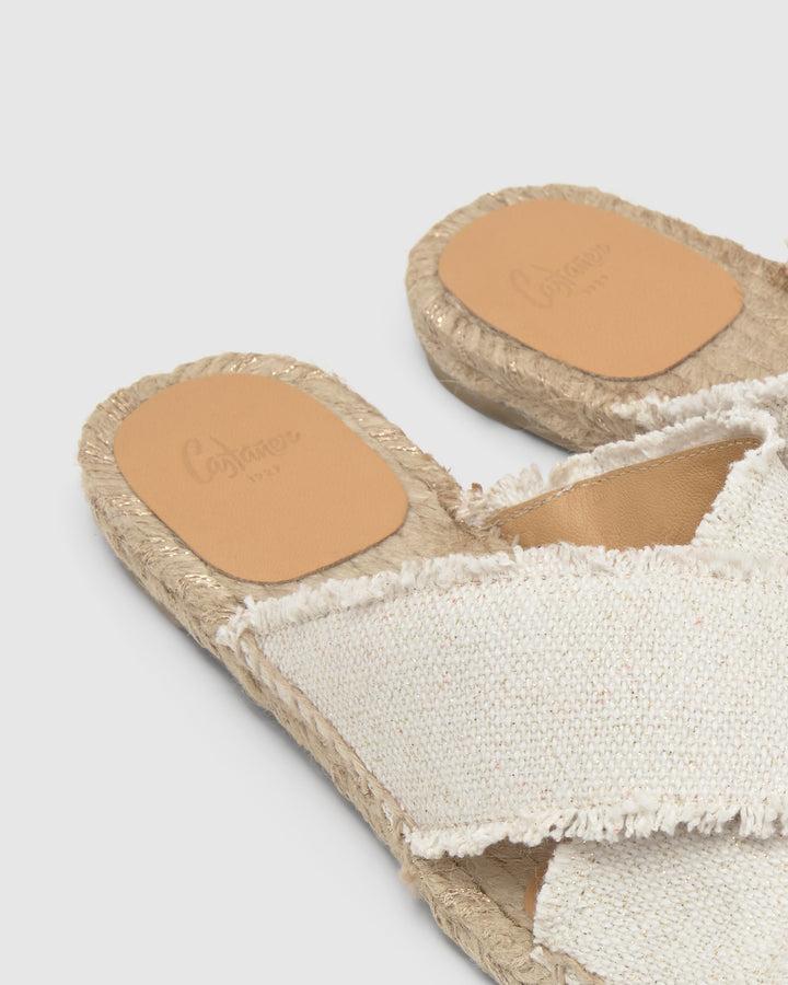 Castañer Calzado de Mujer estilo Sandalia con Plana de 2cm de altura | Castañer Outlet online