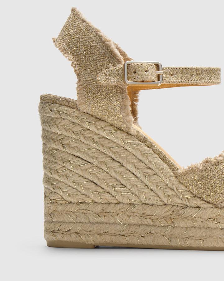 Castañer Calzado de Mujer estilo Sandalia con Cuña de 11cm de altura | Castañer Rebajas