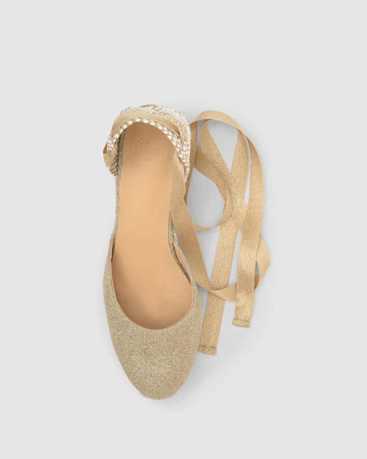 Castañer Calzado de Mujer estilo Pala Talon con Cuña de 7cm de altura | Castañer Ofertas