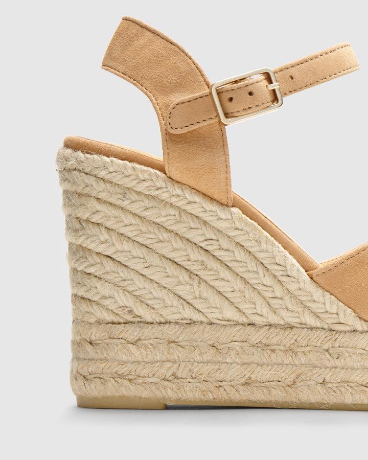Castañer Calzado de Mujer estilo Sandalia con Cuña de 11cm de altura | Castañer Rebajas de fábrica