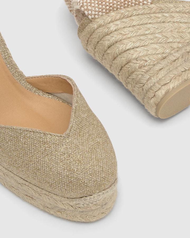Castañer Calzado de Mujer estilo Pala Talon con Cuña de 11cm de altura | Castañer Los más vendidos