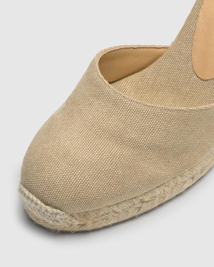 Castañer Calzado de Mujer estilo Pala Talon con Cuña de 7cm de altura | Castañer Tienda
