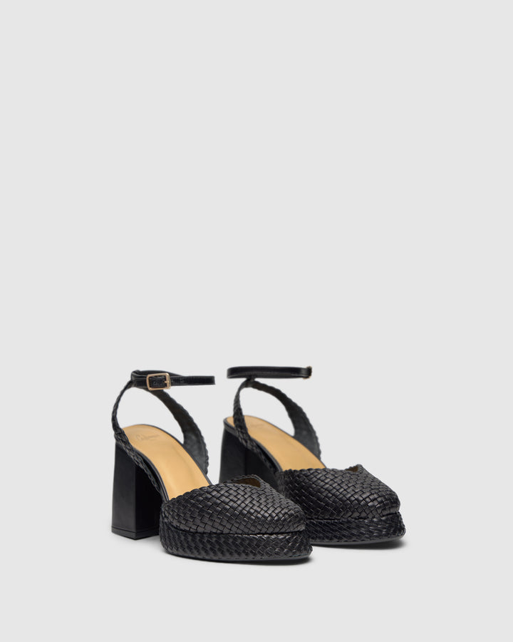 Castañer CASTAÑER | Tacón Cerrada Napa NEGRO VELIA/255 – Castañer Liquidación