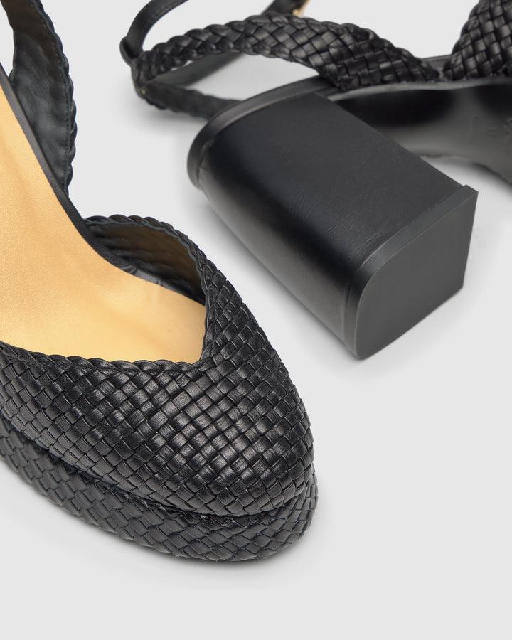 Castañer CASTAÑER | Tacón Cerrada Napa NEGRO VELIA/255 – Castañer Liquidación