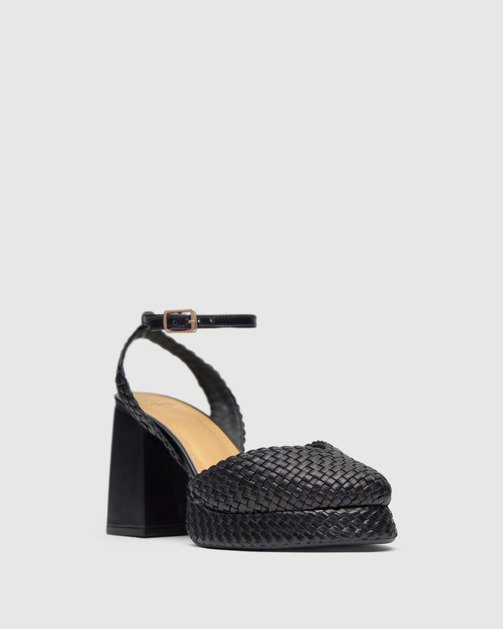 Castañer CASTAÑER | Tacón Cerrada Napa NEGRO VELIA/255 – Castañer Liquidación
