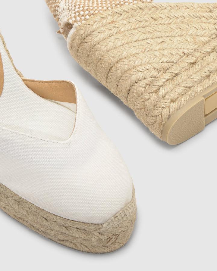 Castañer Calzado de Mujer estilo Pala Talon con Cuña de 11cm de altura | Castañer En oferta