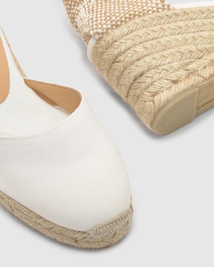 Castañer Calzado de Mujer estilo Pala Talon con Cuña de 7cm de altura | Castañer Descuentos del mes