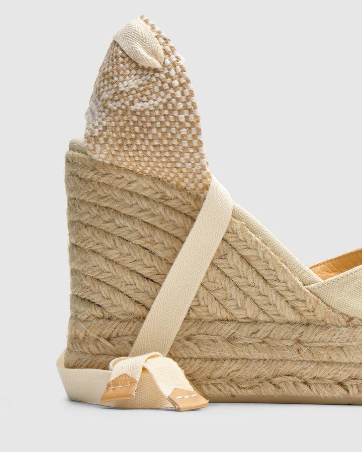 Castañer Calzado de Mujer estilo Pala Talon con Cuña de 11cm de altura | Castañer Última moda