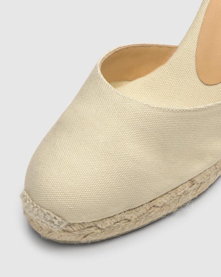 Castañer Calzado de Mujer estilo Pala Talon con Cuña de 7cm de altura | Castañer Ofertas de temporada