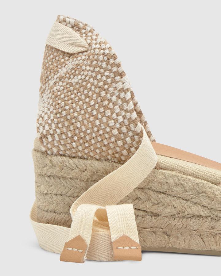 Castañer Calzado de Mujer estilo Pala Talon con Cuña de 5cm de altura | Castañer Ofertas especiales
