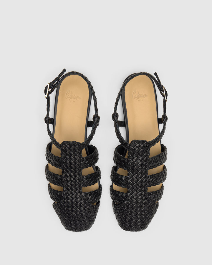 Castañer CASTAÑER | Tacón Cerrada Napa NEGRO GUILLERMINA/255 – Castañer Venta caliente