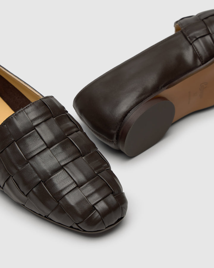 Castañer CASTAÑER | Plana Cerrada Napa MARRON CHOC. GIANNA/254 – Castañer Descuento