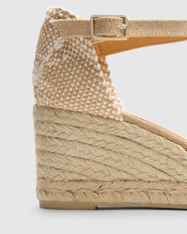 Castañer Calzado de Mujer estilo Sandalia con Cuña de 7cm de altura | Castañer En oferta