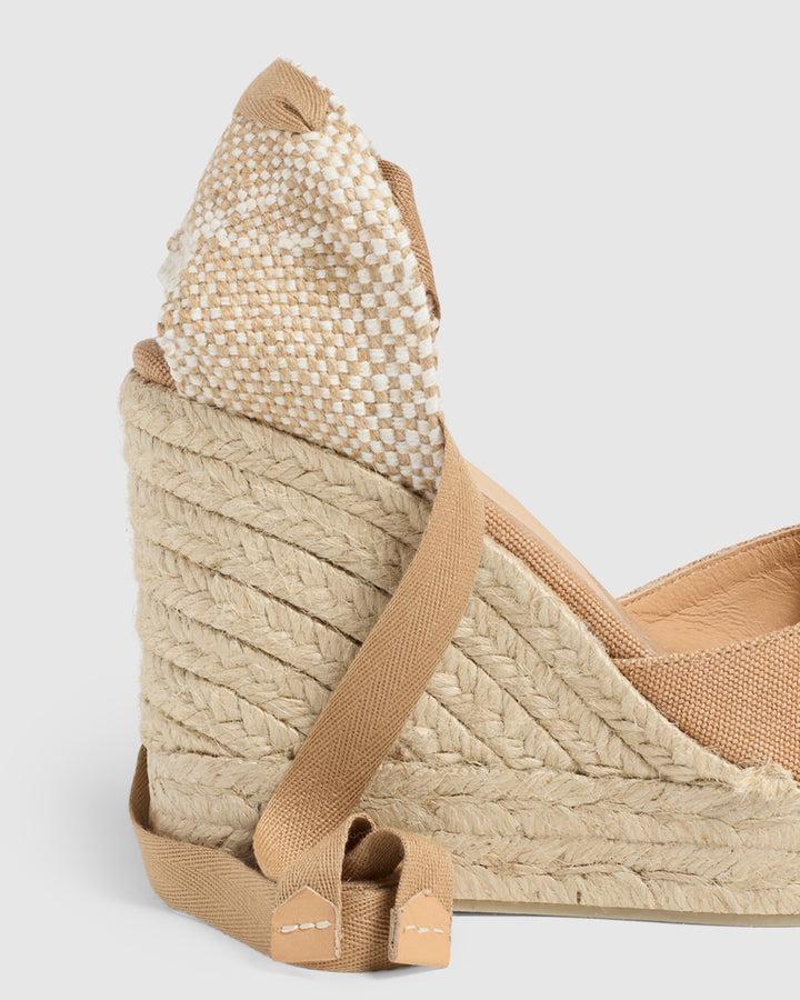 Castañer ALPARGATA CARINA PALA TALON TOSTADO CUÑA MUJER | CASTAÑER – Castañer Ofertas de temporada