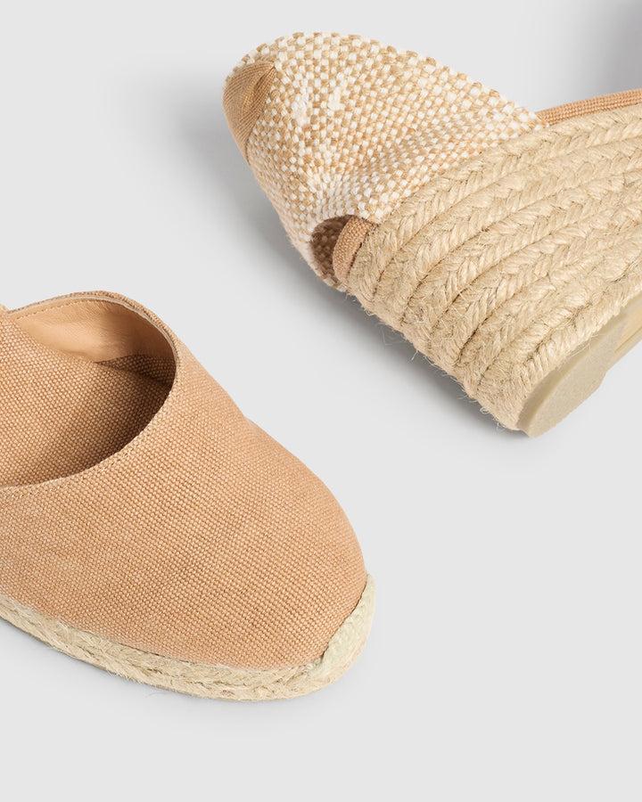 Castañer CASTAÑER ALPARGATAS CUÑA CARINA TOSTADO MUJER – Castañer Ofertas especiales