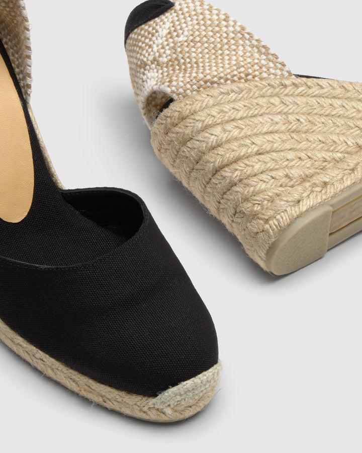 Castañer Calzado de Mujer estilo Pala Talon con Cuña de 9cm de altura | Castañer En oferta