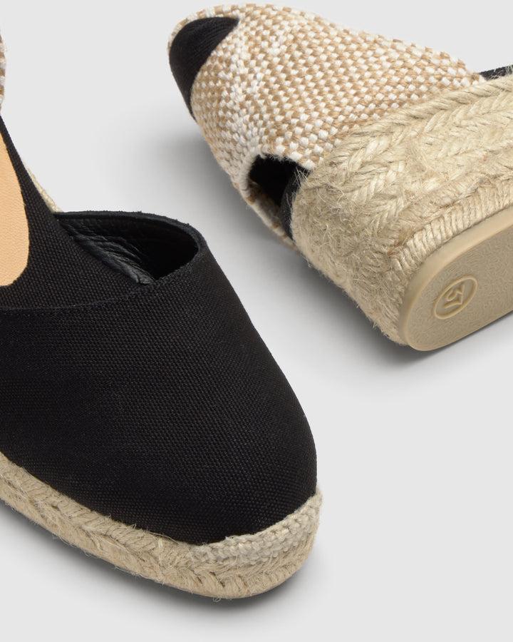 Castañer Calzado de Mujer estilo Pala Talon con Cuña de 5cm de altura | Castañer Rebajas baratas