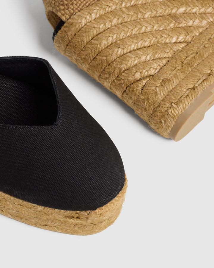 Castañer Calzado de Mujer estilo Pala Talon con Cuña de 11cm de altura | Castañer Tienda