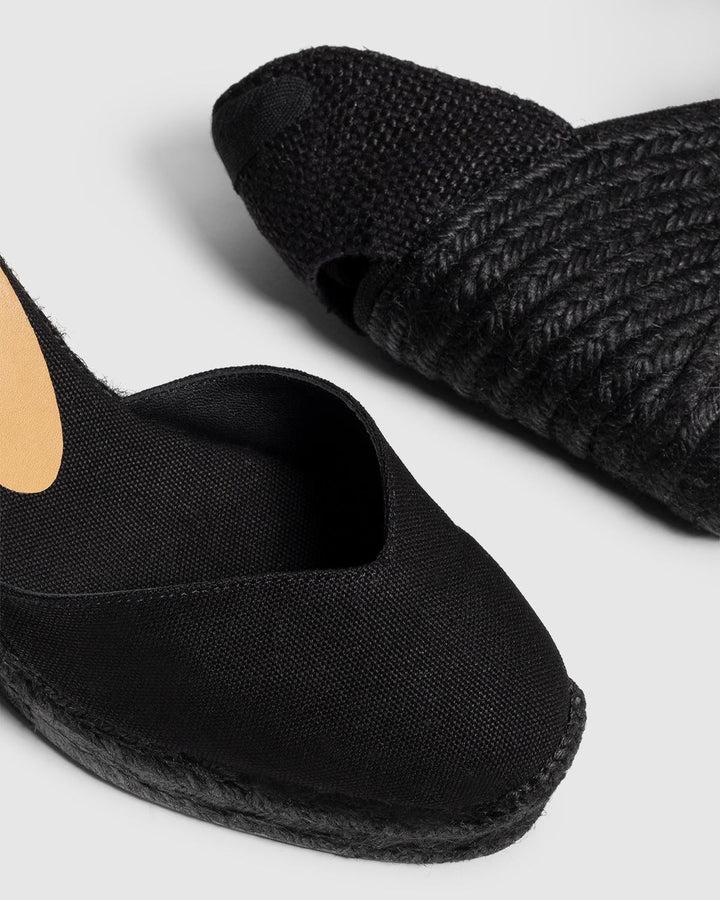 Castañer CASTAÑER ALPARGATAS CUÑA CHIARA NEGRO MUJER – Castañer Mejor oferta