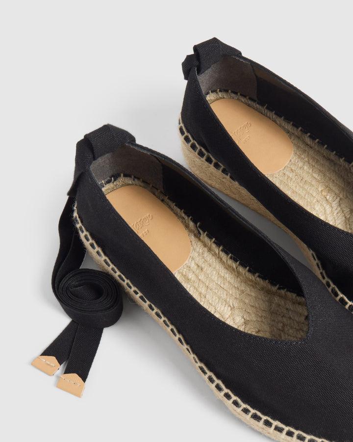Castañer CASTAÑER | Alpargatas Gea en algodón orgánico cierre mediante lazada y altura de 2cm. – Castañer Oferta especial