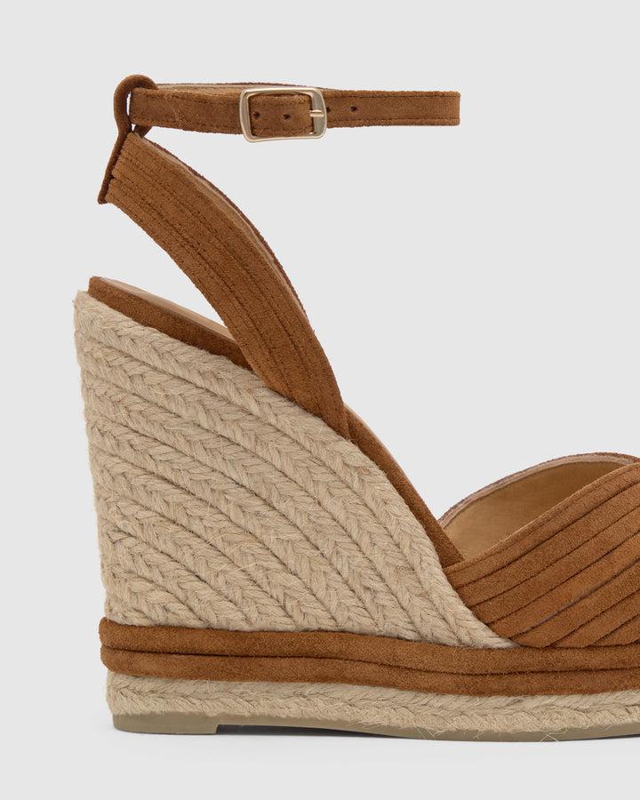 Castañer Calzado de Mujer estilo Pala Talon con Cuña de 13cm de altura | Castañer COMPRAR AHORA
