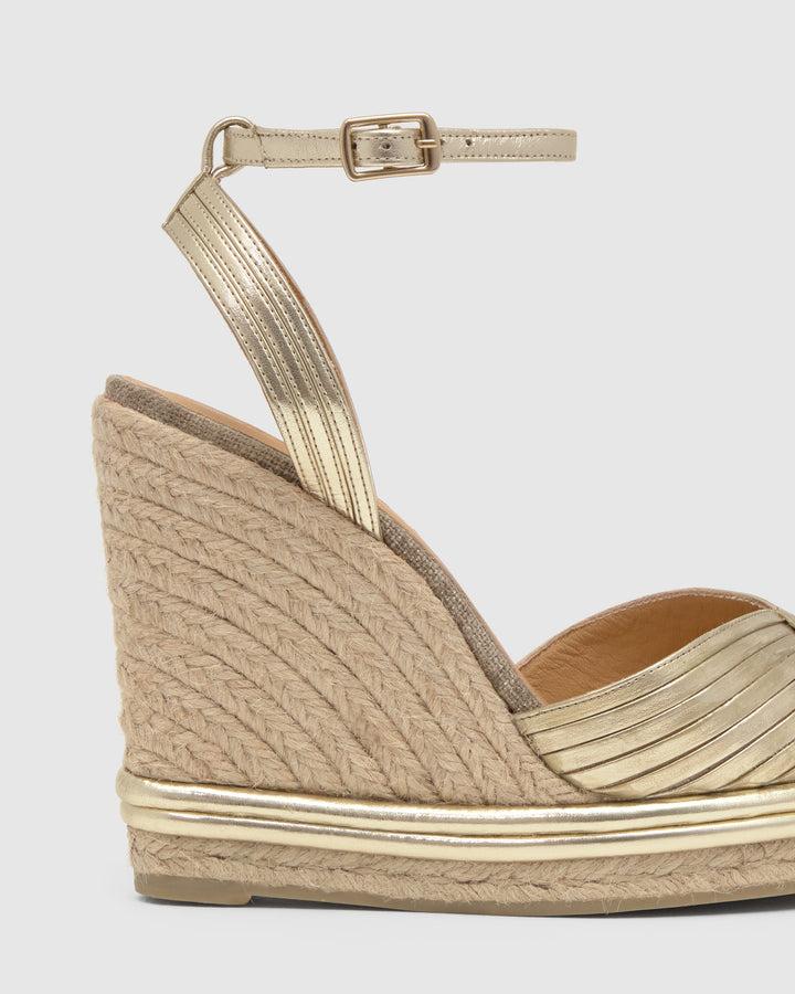 Castañer Calzado de Mujer estilo Pala Talon con Cuña de 13cm de altura | Castañer ÚLTIMAS EDICIONES