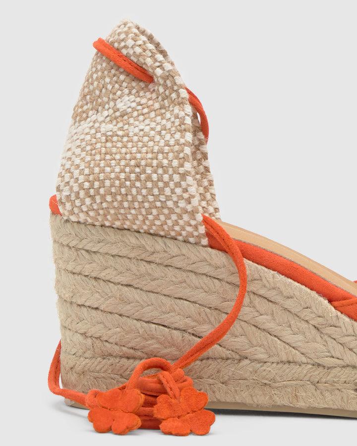 Castañer Calzado de Mujer estilo Pala Talon con Cuña de 7cm de altura | Castañer Tienda de fábrica