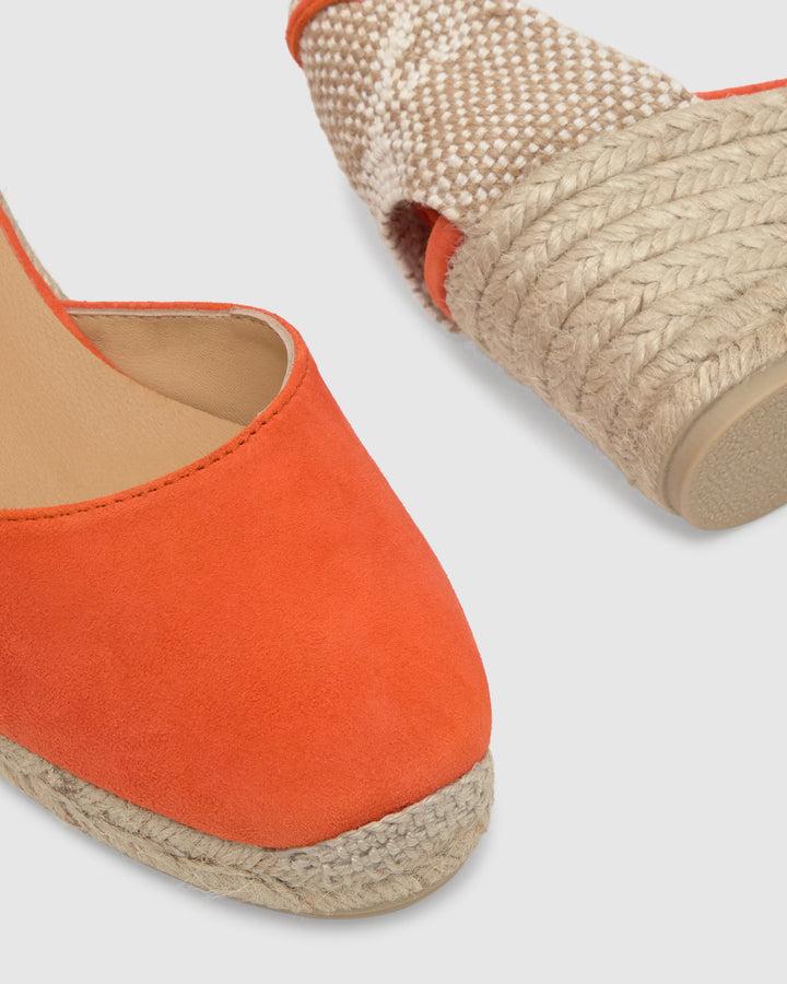 Castañer Calzado de Mujer estilo Pala Talon con Cuña de 7cm de altura | Castañer Tienda de fábrica