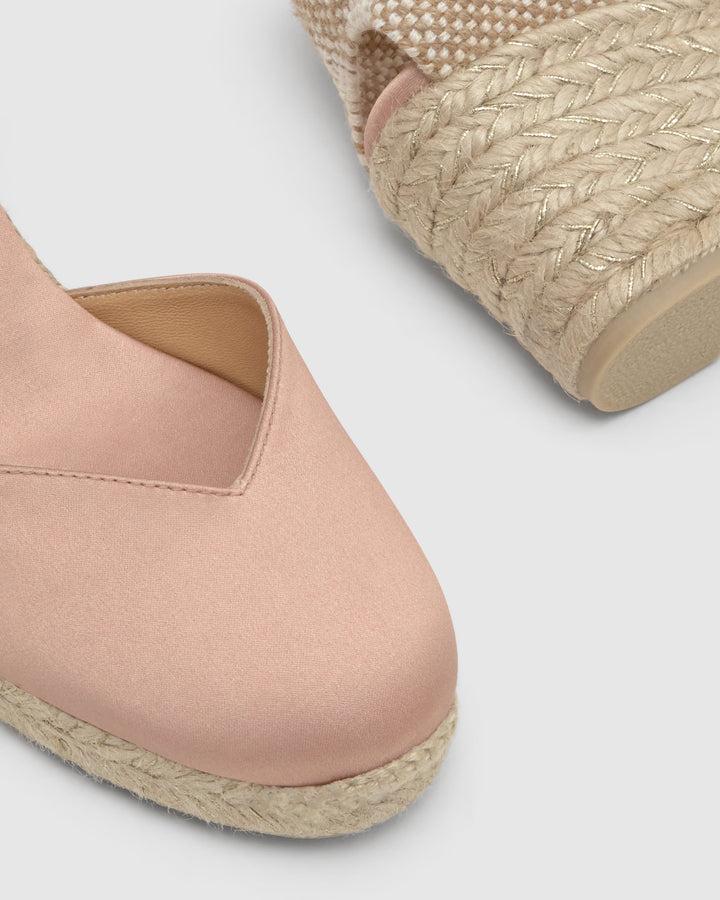 Castañer Calzado de Mujer estilo Pala Talon con Cuña de 7cm de altura | Castañer Ahorra y exporta