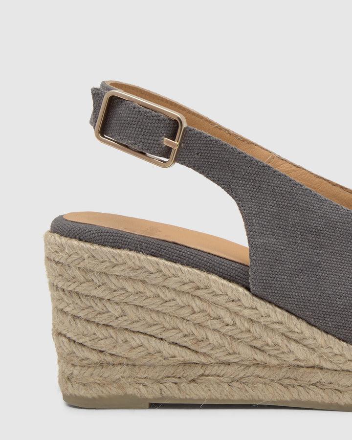 Castañer Calzado de Mujer estilo Peep Toe con Cuña de 7cm de altura | Castañer En oferta