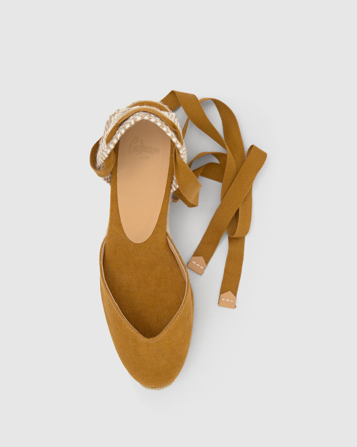 Castañer Calzado de Mujer estilo Pala Talon con Cuña de 7cm de altura | Castañer Oferta exclusiva