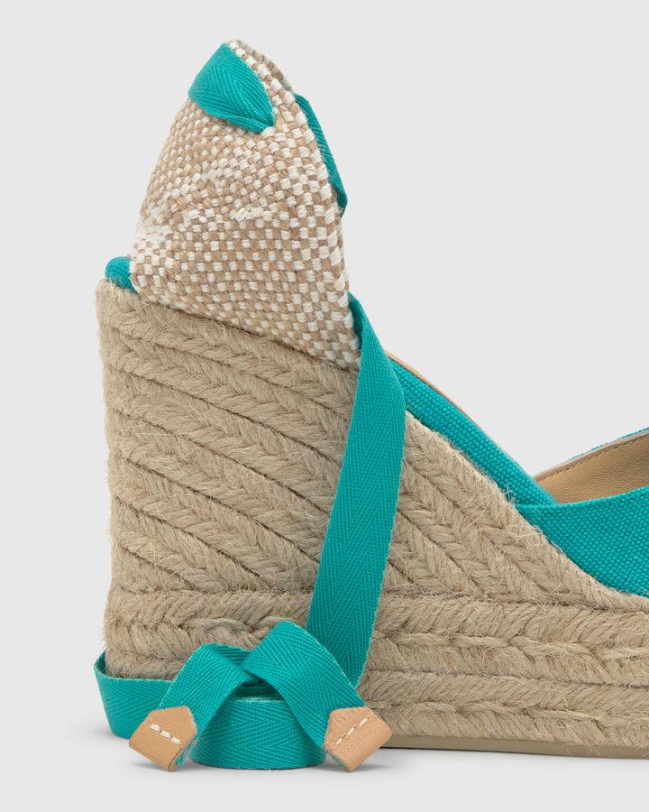Castañer Calzado de Mujer estilo Pala Talon con Cuña de 11cm de altura | Castañer Última moda
