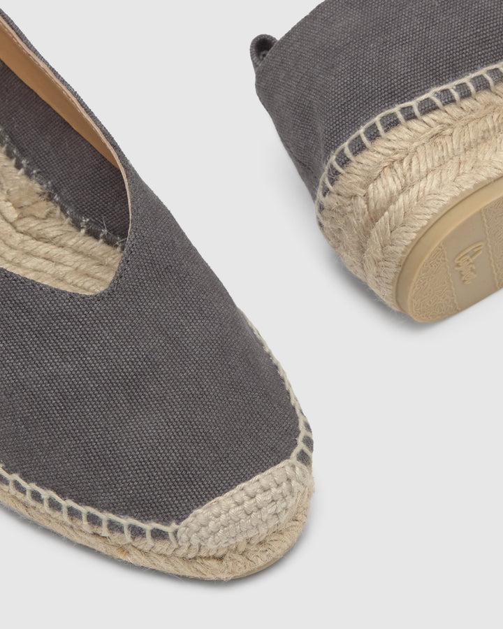 Castañer Alpargata de Mujer estilo Bailarina con Plana de 2cm de altura | Castañer ÚLTIMAS EDICIONES