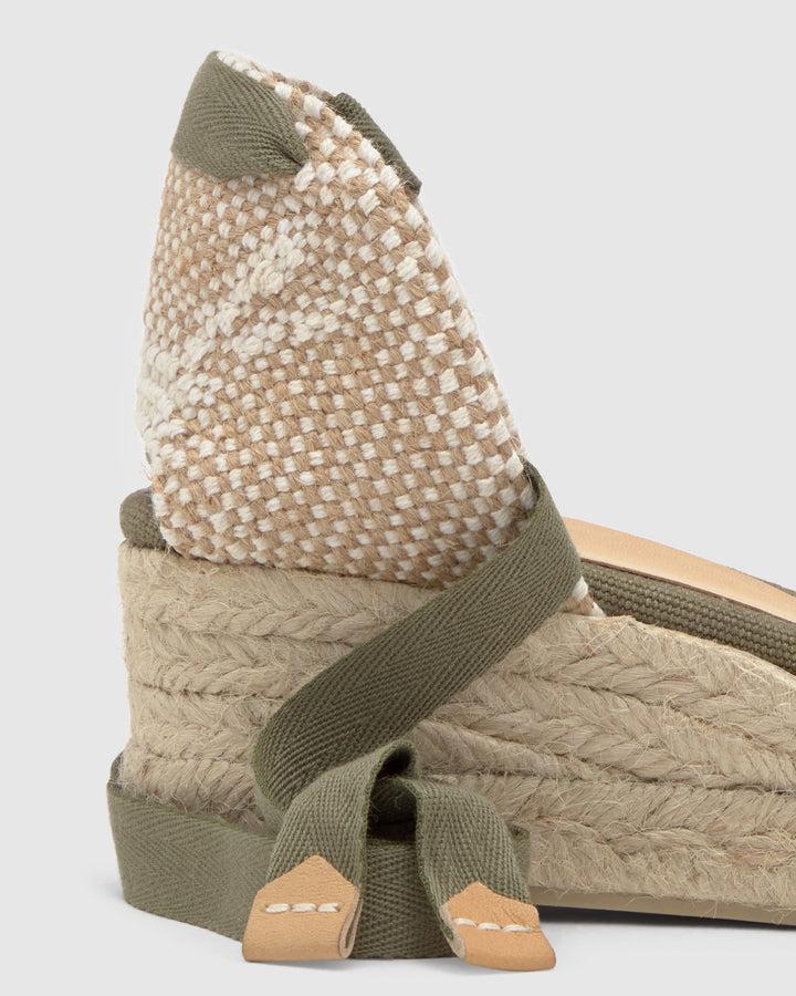 Castañer Calzado de Mujer estilo Pala Talon con Cuña de 5cm de altura | Castañer Oferta especial de fábrica