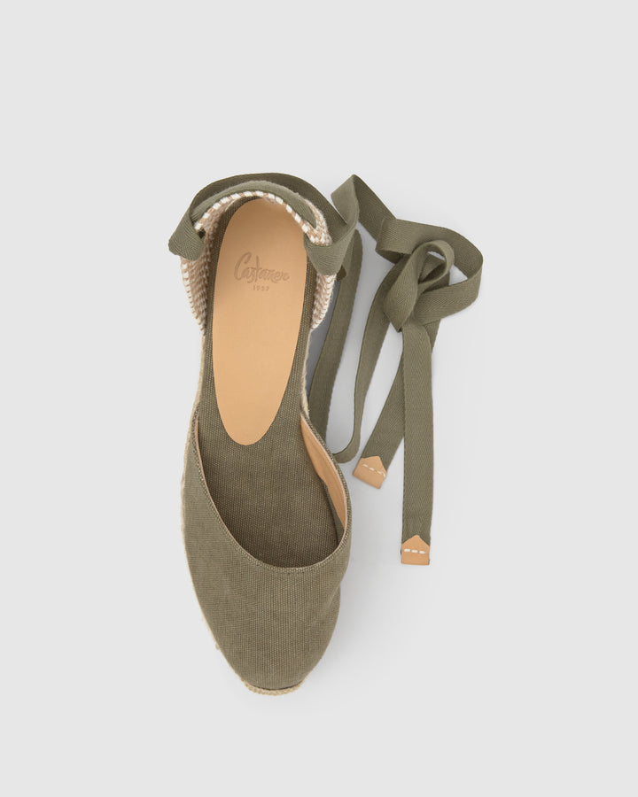 Castañer Calzado de Mujer estilo Pala Talon con Cuña de 5cm de altura | Castañer Oferta especial de fábrica