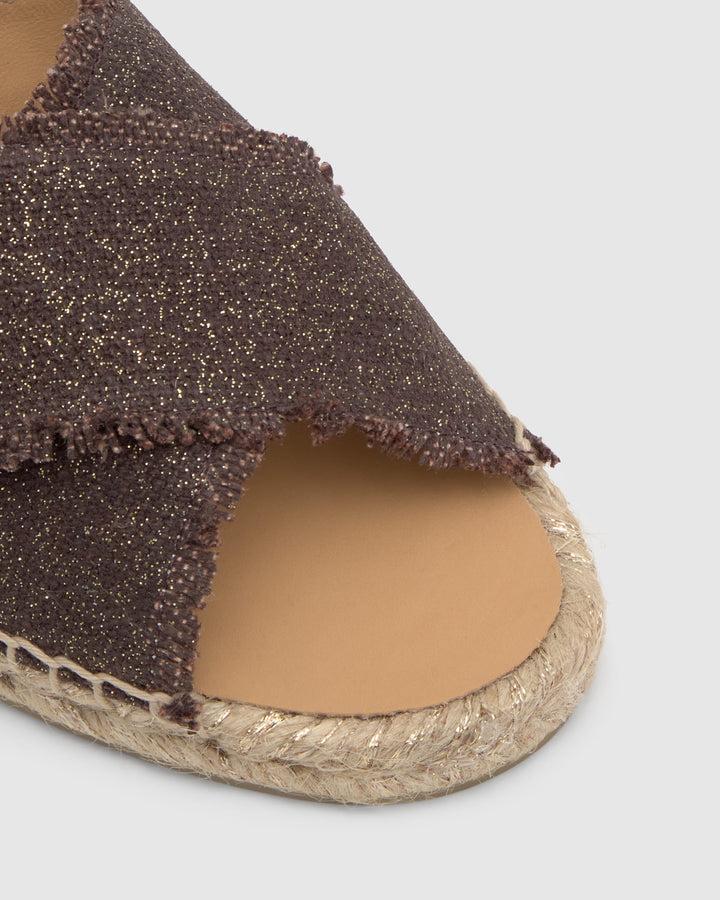 Castañer Alpargata de Mujer estilo Sandalia con Plana de 2cm de altura | Castañer Superdescuento