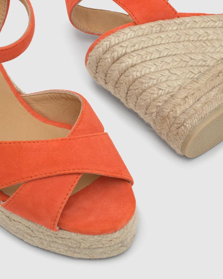 Castañer Calzado de Mujer estilo Sandalia con Cuña de 11cm de altura | Castañer Envío internacional gratuito