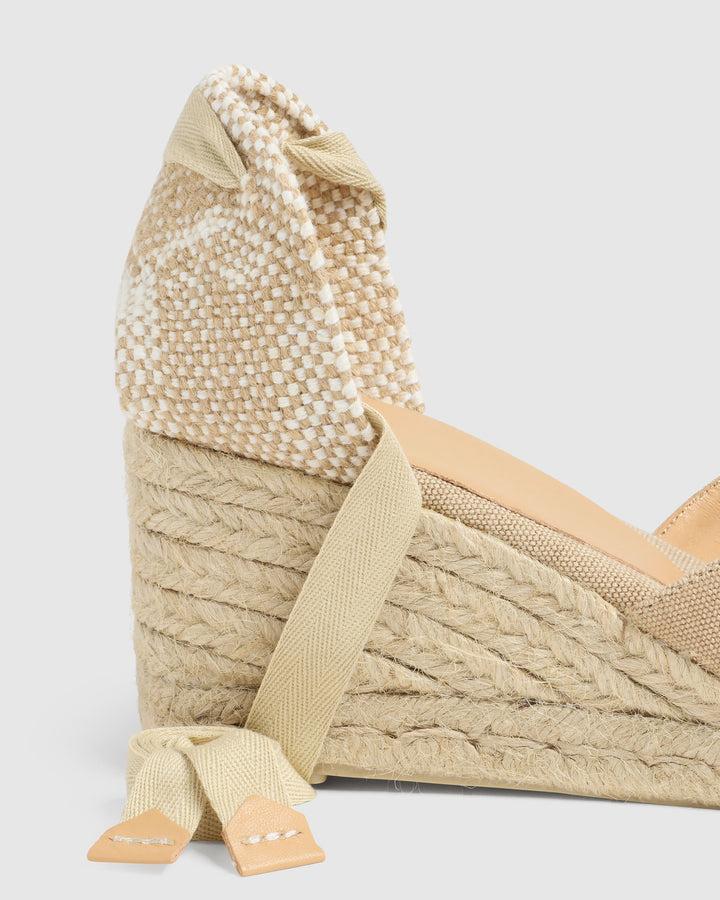 Castañer ALPARGATA BILINA SANDALIA SAND CUÑA MUJER | CASTAÑER – Castañer Tienda de fábrica